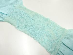 正絹　絞り　帯揚げ